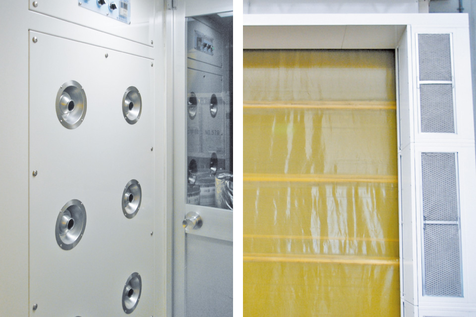 エアシャワー&エアカーテン